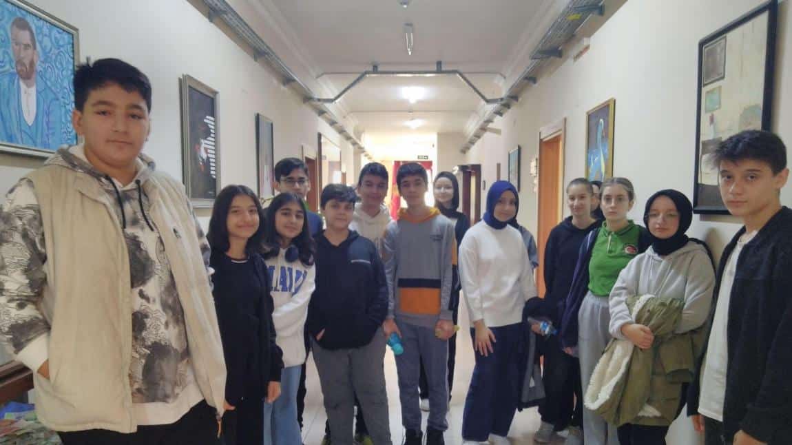 Şehit İlhan Varank Fen Lisesi'ni ziyaret ettik.